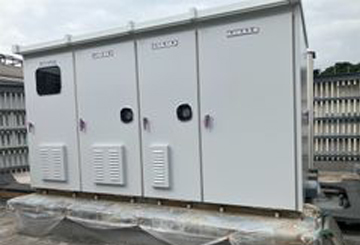 画像：高圧ケーブル改修